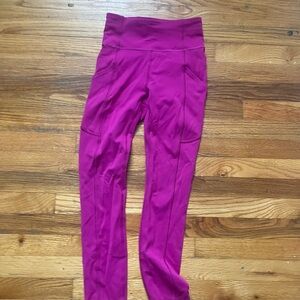Lululemon Athletica Fuchsia Hoodie